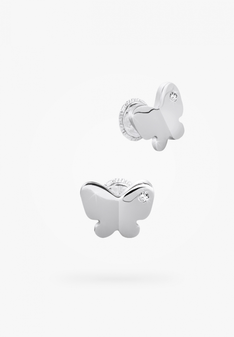 BOUCLES D’OREILLES_OR BLANC_1 DIAMENT