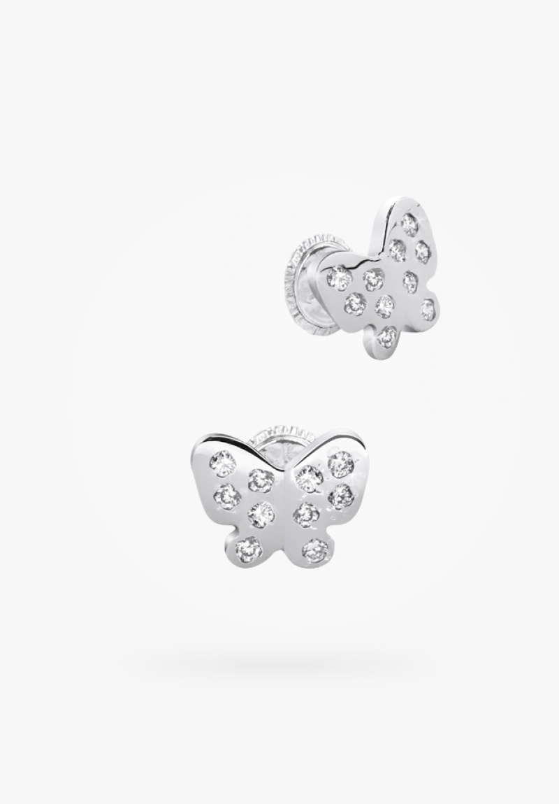 BOUCLES D’OREILLES_OR BLANC_10 DIAMENT