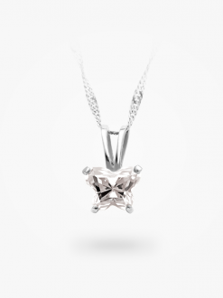 Pendentif papillon, en argent