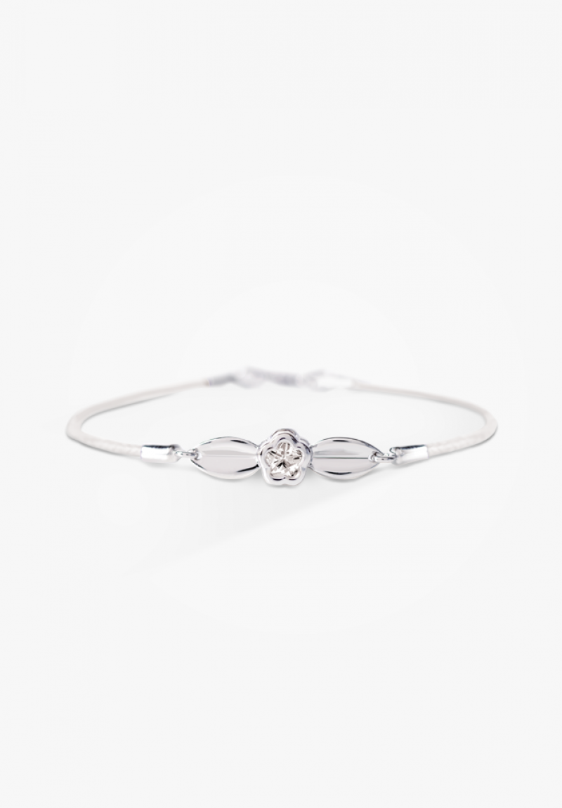 BRACELET FLEUR_BLANC