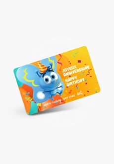 Gift card – Birthday Brossard