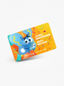 Carte-cadeau anniversaire – Brossard