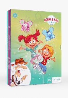 Coffret de livres Akinna & Niko (tome 1 à 5)