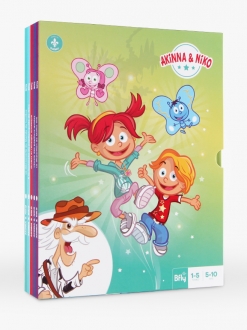 Coffret de livres Akinna & Niko (tome 1 à 5)