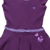 CS_ROBE MAUVE_PAPILLON PAPILLONS GLITTER_GROS PLAN