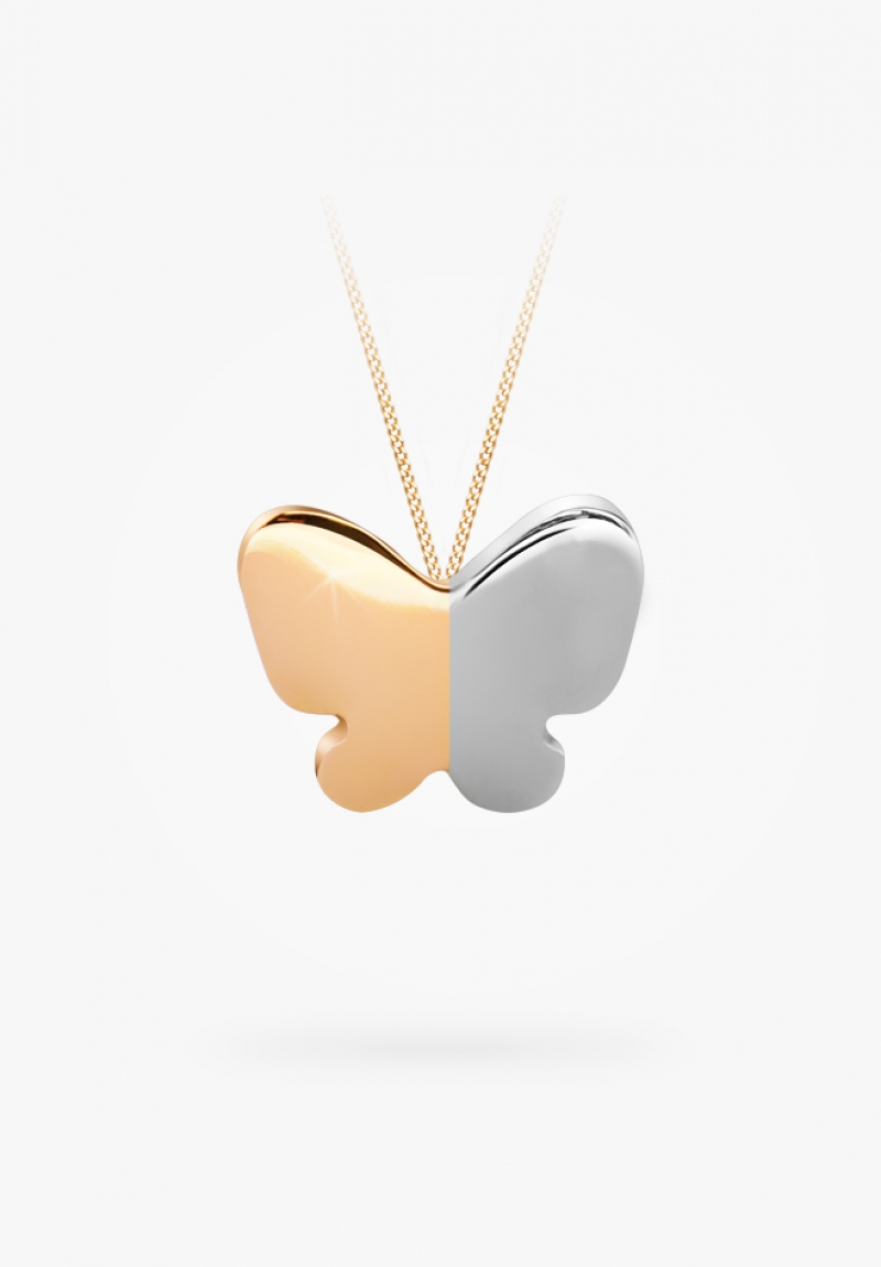 PENDENTIF PAPILLON_DEUX TONS