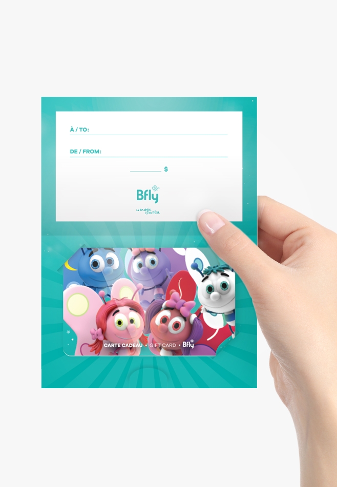 Carte cadeau personnages – Brossard