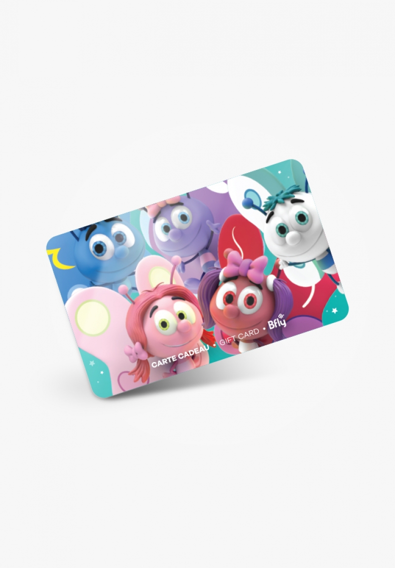 PR-CC-PAP cartes cadeau personnages