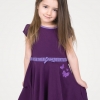 CS_ROBE MAUVE_PAPILLON PAPILLONS GLITTER_GROS PLAN