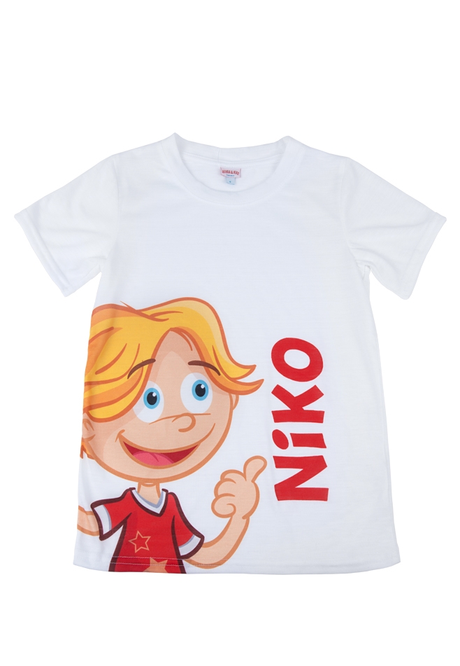 T-shirt Niko, manches courtes