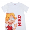 T-SHIRT PERSONNAGE 2D NIKO_À PLAT